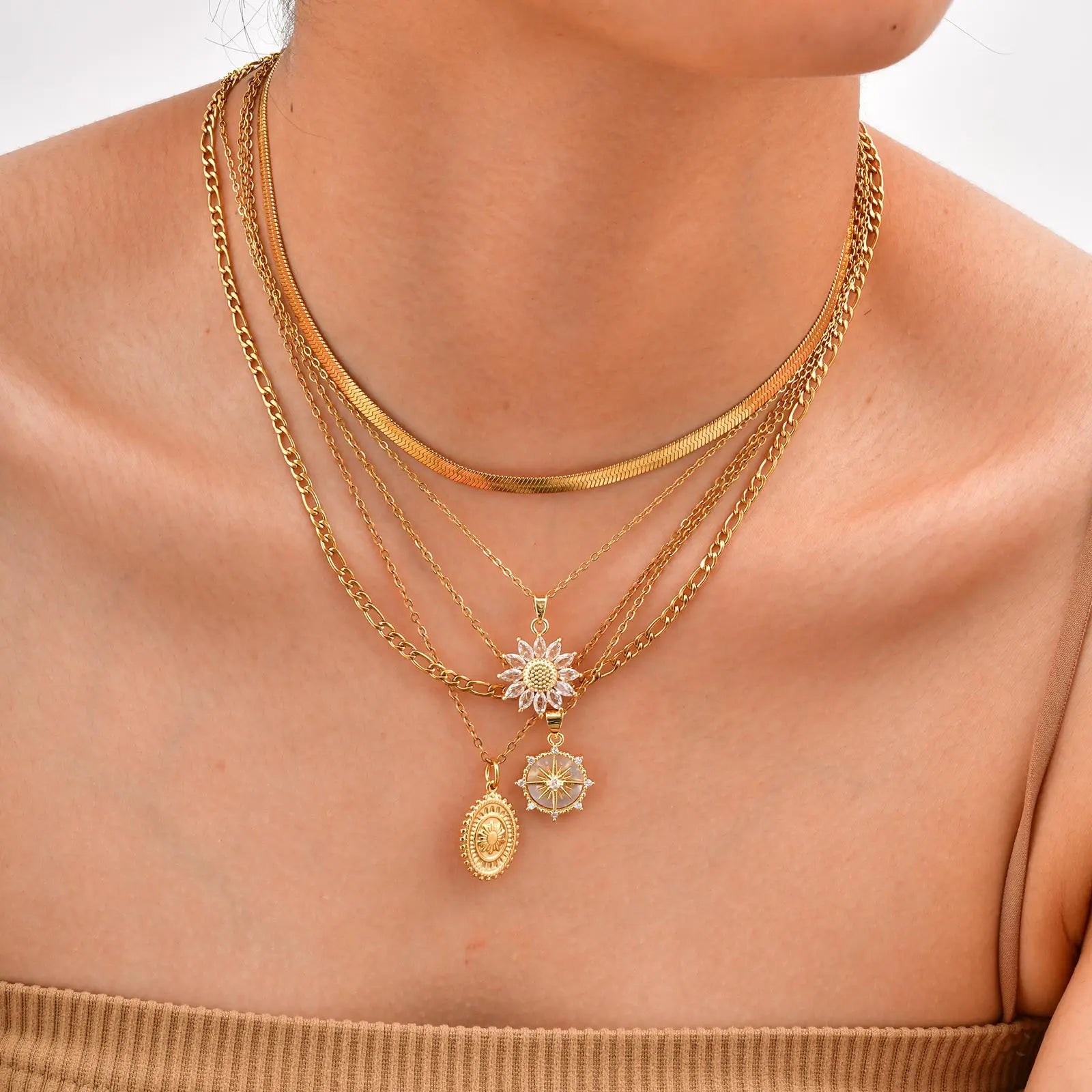 Solar Bloom Necklace