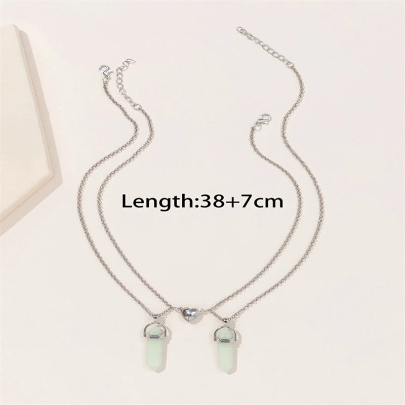 LunaBond Magnetic Couple Necklace